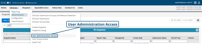 Administration - User Administration Access-1