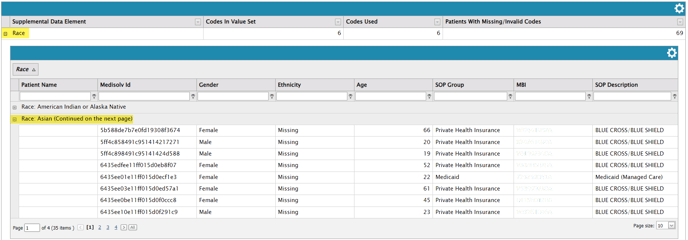 Supplemental Data Element